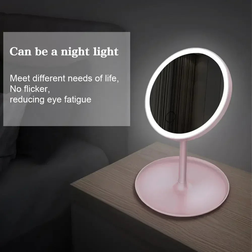 Detachable LED Makeup Mirror