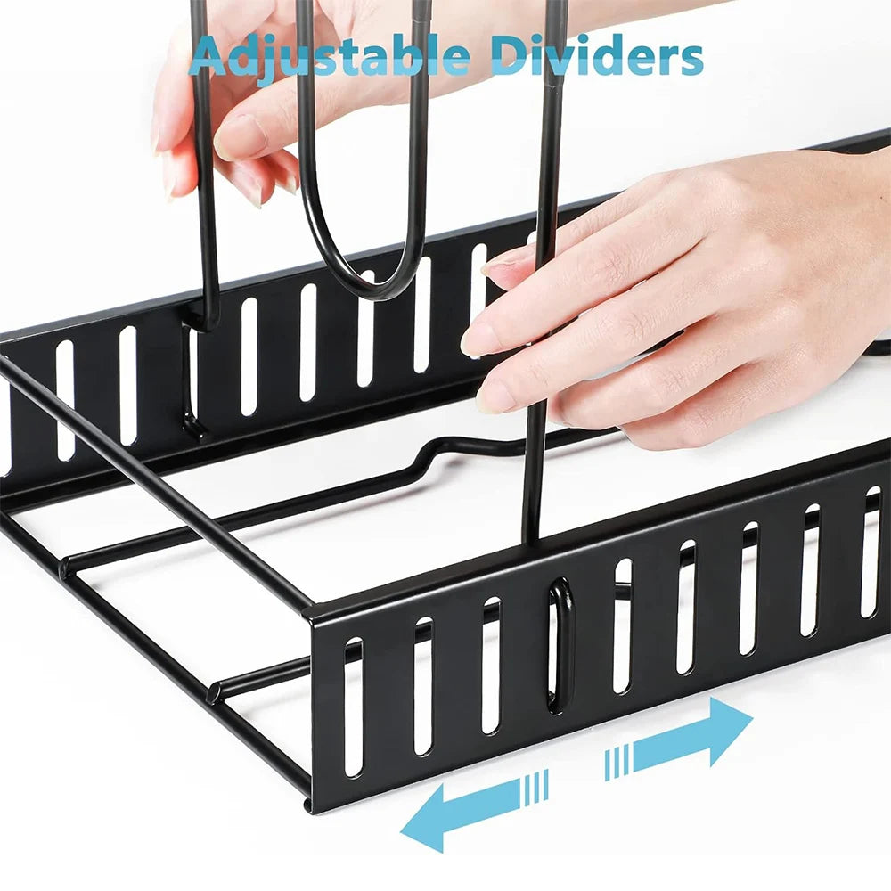 8 Tiers Adjustable Pan/ Pot Organiser