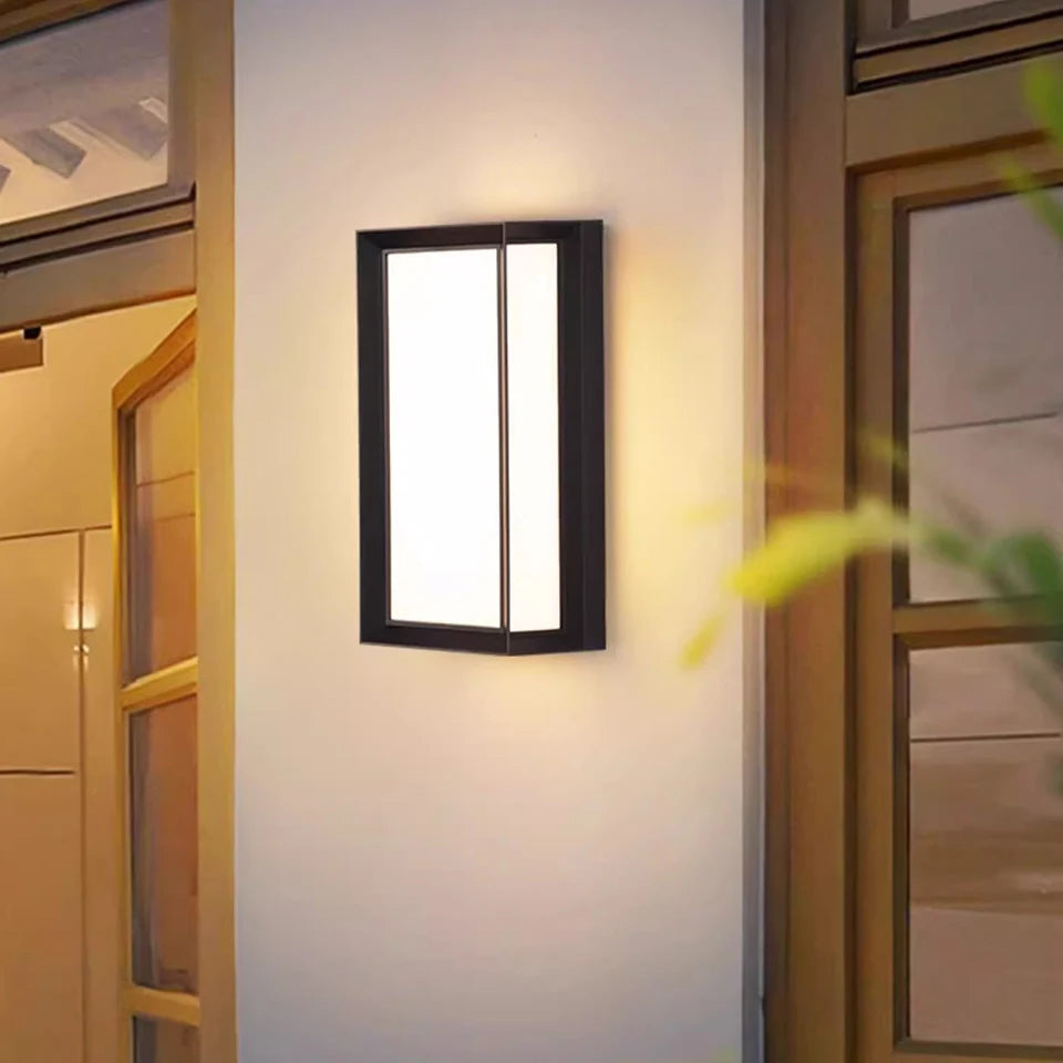 LED Motion Sensor Outdoor Wall Light