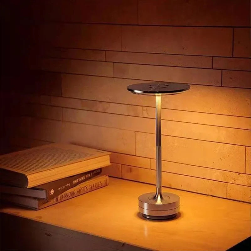 Sleek Rechargeable Touch Dimmable LED Desk Lamp