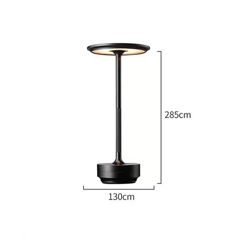 Sleek Rechargeable Touch Dimmable LED Desk Lamp