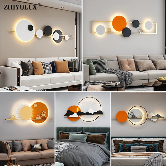 Creative Long Modern LED Wall Light