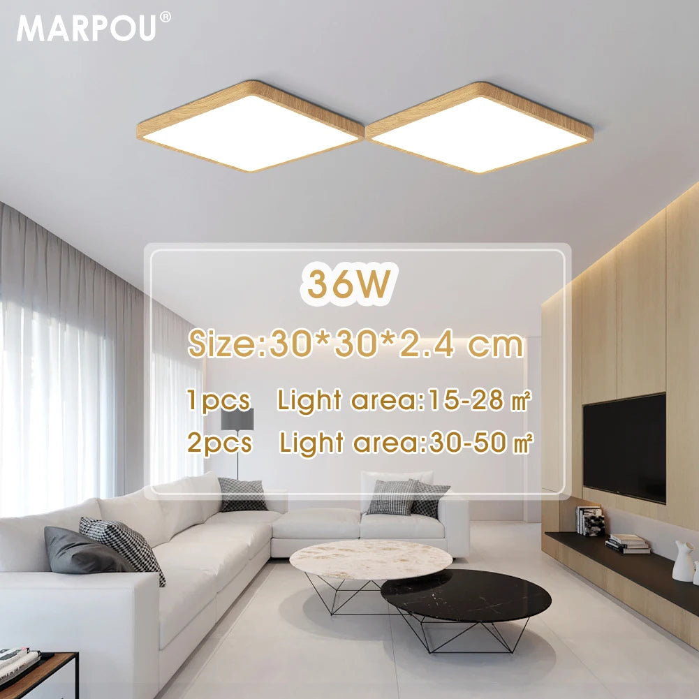 Smart LED Ceiling Lamp - App Voice Control Alexa/Google