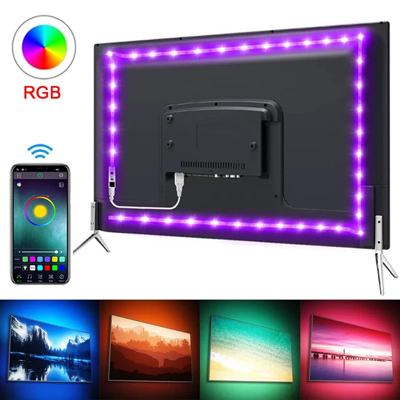 Multi-Purpose Bluetooth LED RGB Strip Light