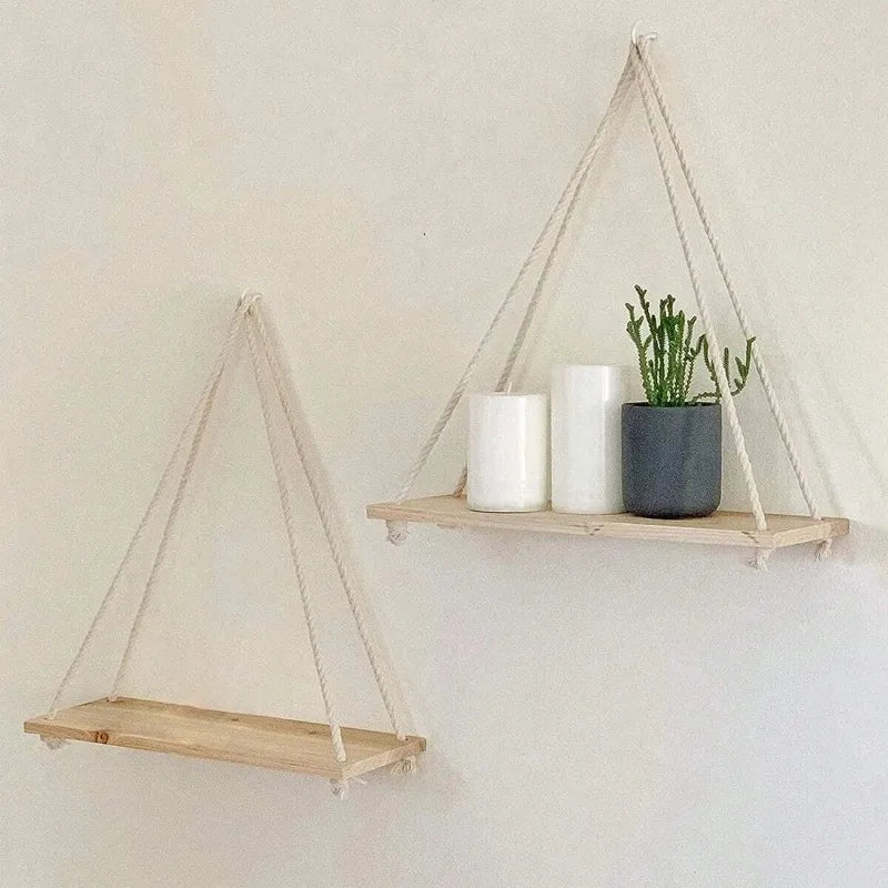 Wall Mounted Wooden Swing