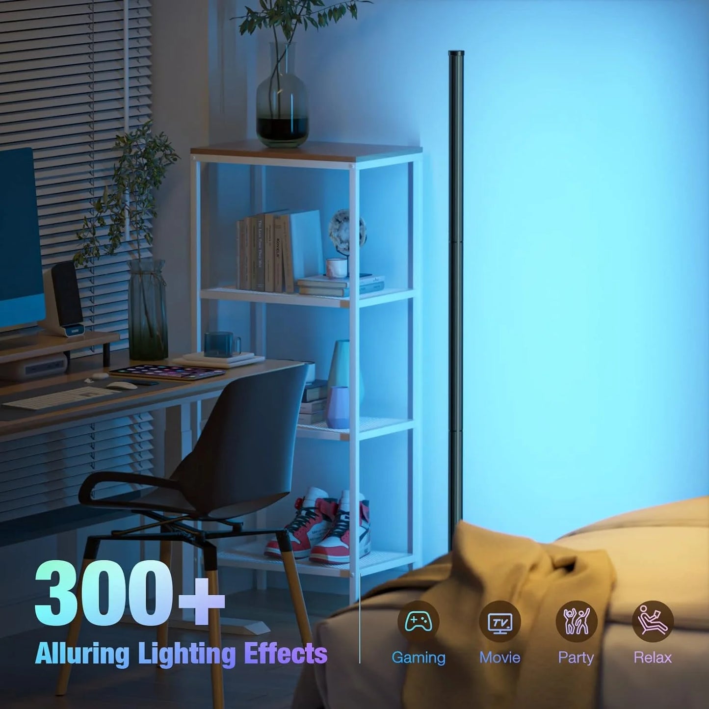 Smart RGB Dream Colour Floor Lamp with Music Sync