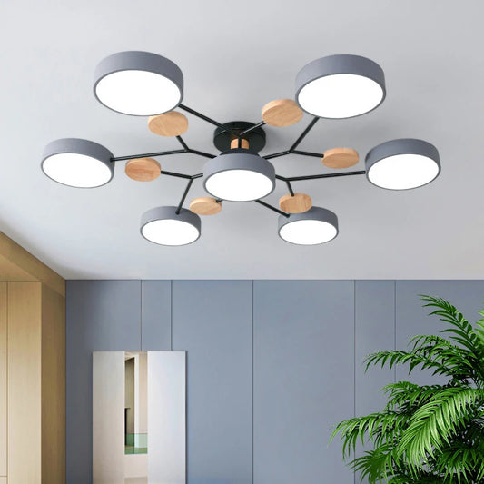 Modern Colour Changing Chandelier