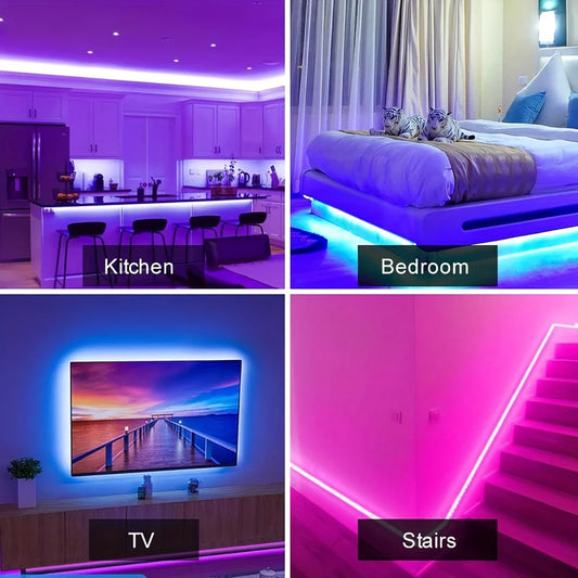 Multi-Purpose Bluetooth LED RGB Strip Light