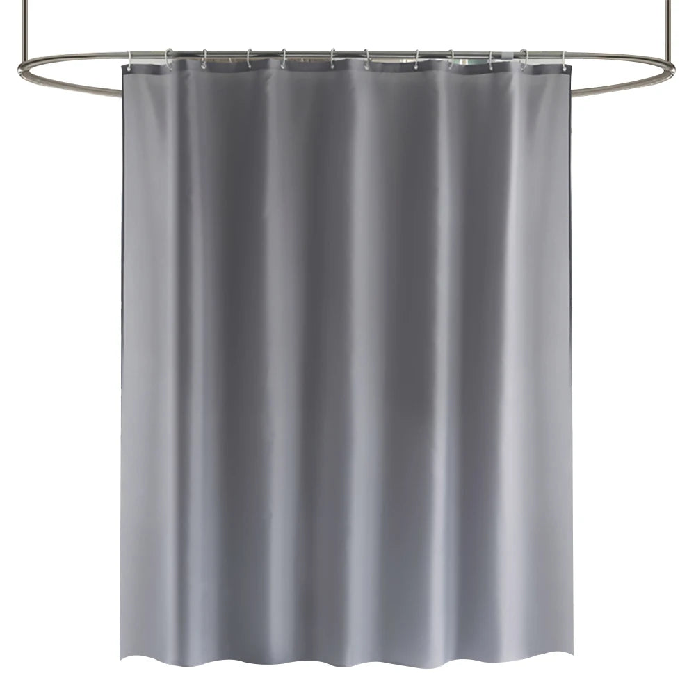 Heavy Duty Solid Shower Curtain