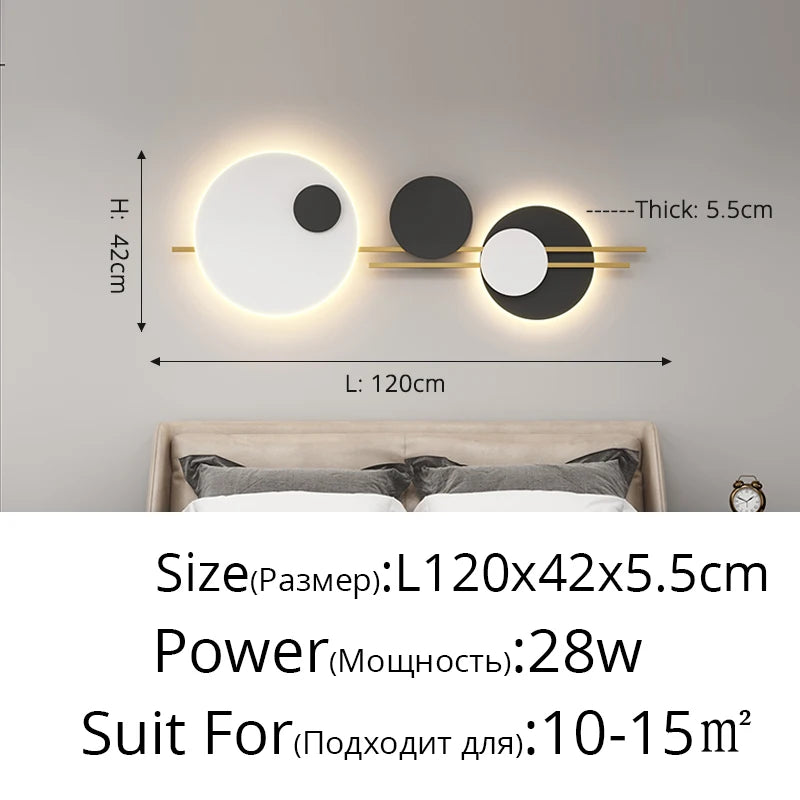 Creative Long Modern LED Wall Light