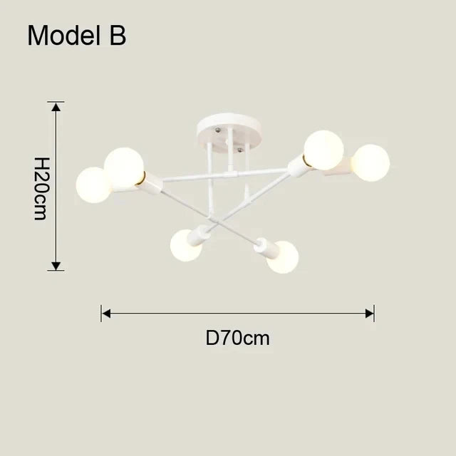 Nordic Minimalist Ceiling Light