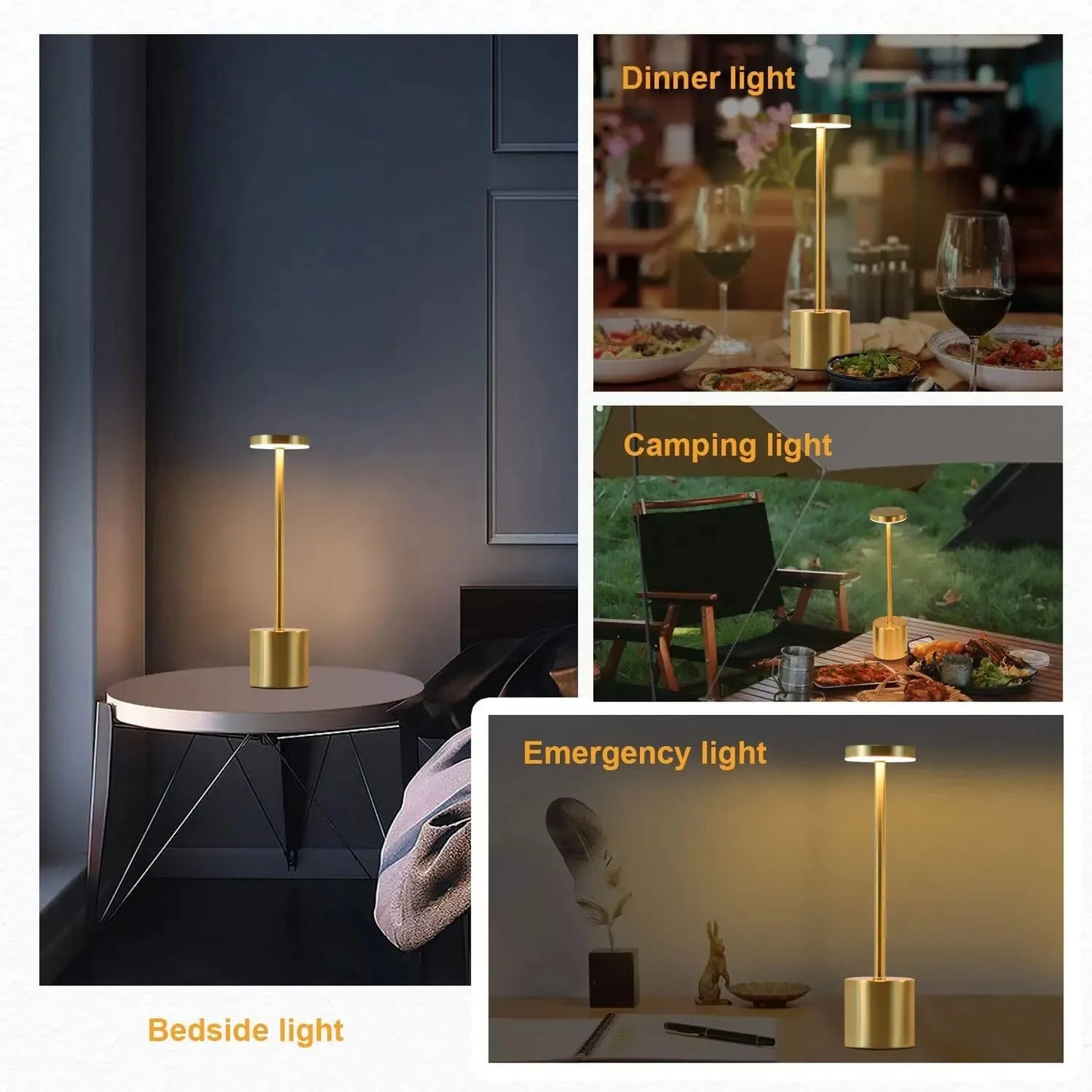 Simple Touch Sensor LED Bedside Light