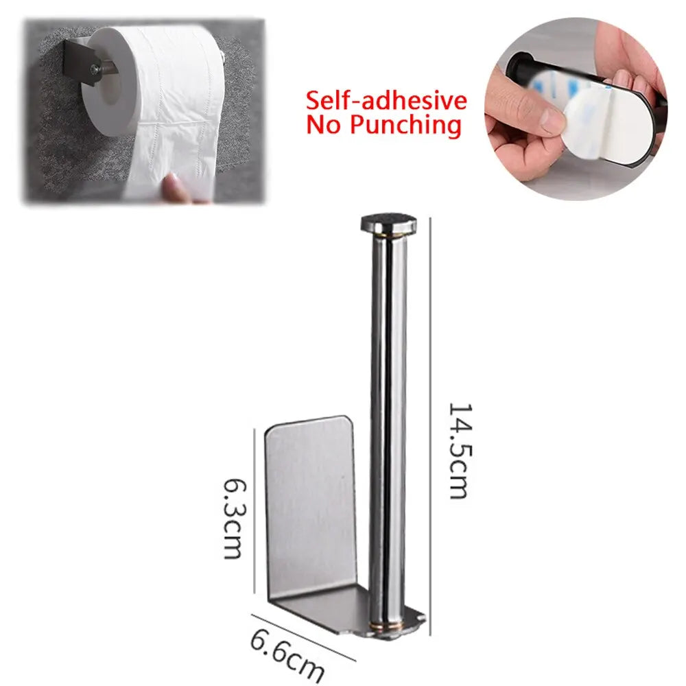 No Drill Toilet Paper Holder