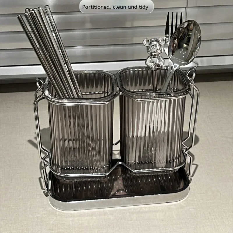 Wall Mounted Kitchen Cutlery Organiser